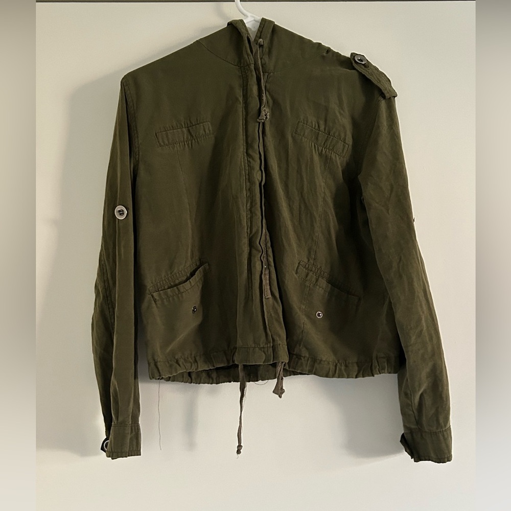 Olive Green Brandy Melville Jacket